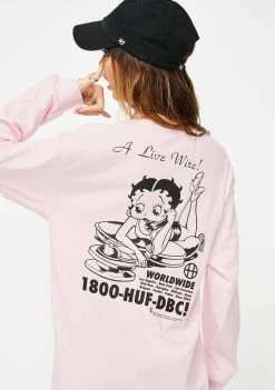 HUF Live Wire Graphic Tee Tops