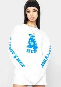 HUF Long Sleeves Playboy Bunny Long Sleeve Tee