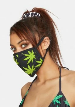 HUF Plantlife Face Mask Face Masks