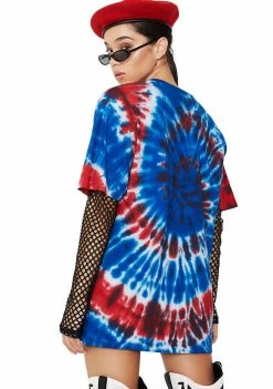 HUF 4th Of July Tie-Dye Tee