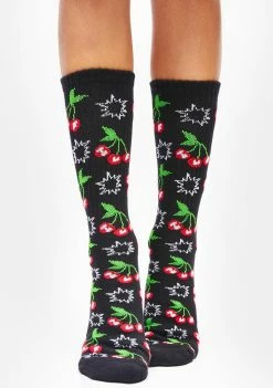 HUF Dark Popping Cherries Socks Socks & Tights