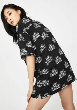 HUF X Pulp Fiction Bad MF Woven Shirt