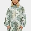 HUF Outerwear Swirl Oversized Full Zip Fleece