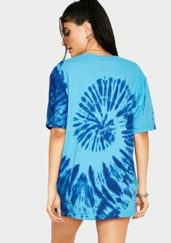 HUF Pacific Blue Viral Graphic Tee Tops
