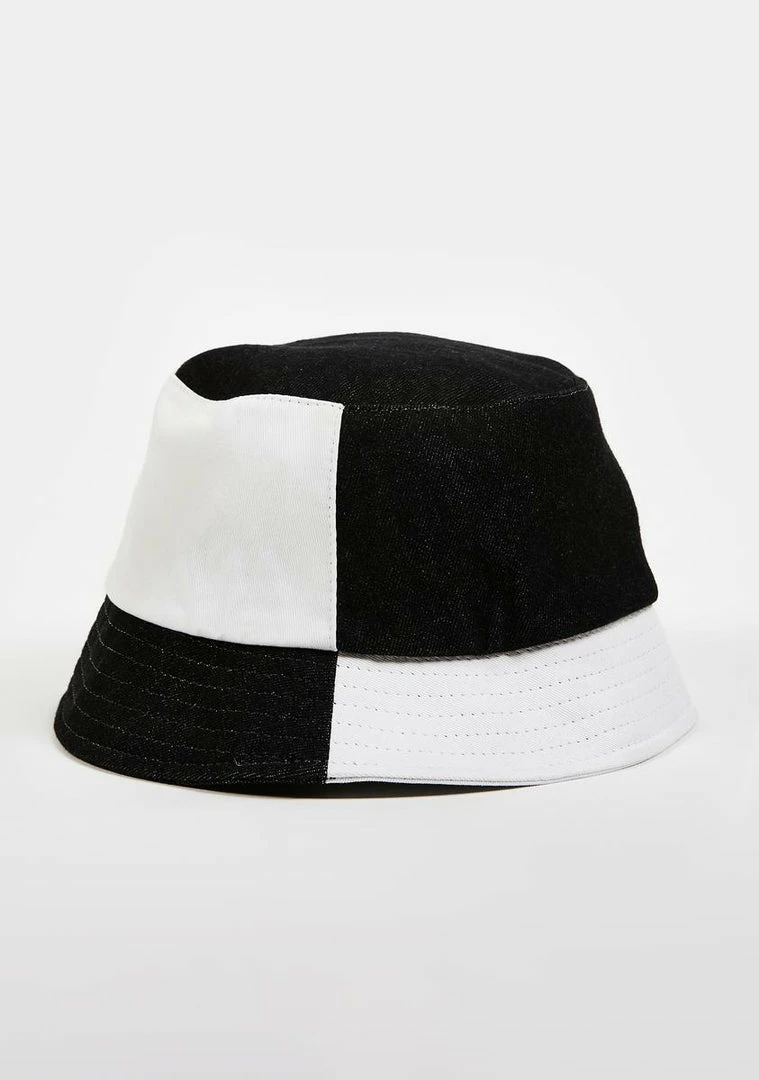Budget ๐งจ HUF Hats Black Block Out Bucket Hat ๐ 6 HUF Hats Black Block Out Bucket Hat