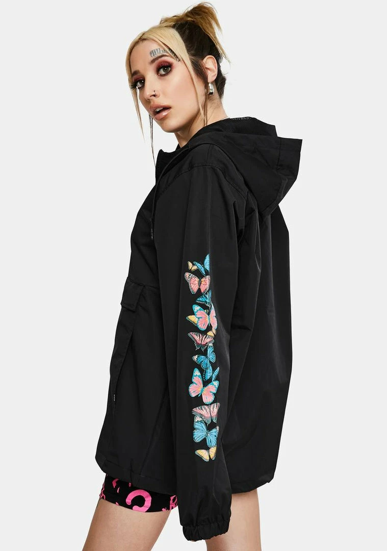 Budget โญ HUF Outerwear Monarch Anorak Jacket ๐ 6 HUF Outerwear Monarch Anorak Jacket