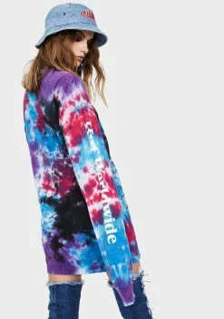 HUF Prism Wash Long Sleeve Graphic Tee