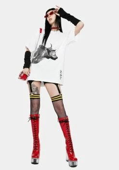 HUF Yoto Ox Watercolor Graphic Tee