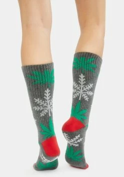 HUF Glow-Flake Plantlife Socks Socks & Tights