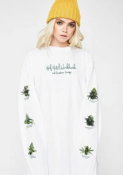 HUF Tropical Plants Long Sleeve Tee Tops
