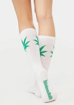 HUF Socks & Tights Green Buddy Spotlight Socks