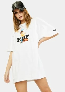 HUF X Playboy Bunny Logo Graphic Tee