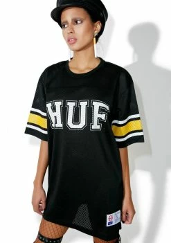 HUF Hail Mary Mesh Football Jersey Tops