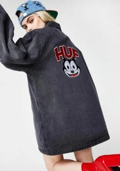 HUF Felix Denim Coach Jacket Outerwear