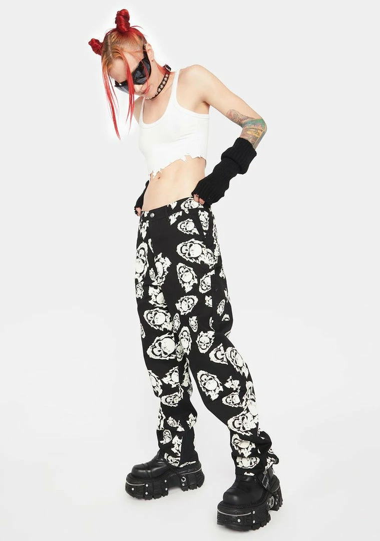 Budget ๐ฅ HUF Ghost Rider Painter Pants ๐ฅ 4 HUF Ghost Rider Painter Pants