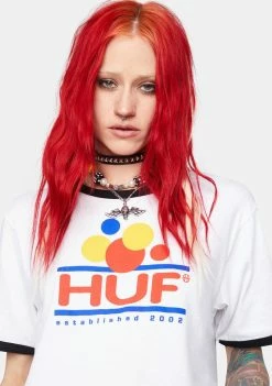 HUF Fun Ringer Tee Tops