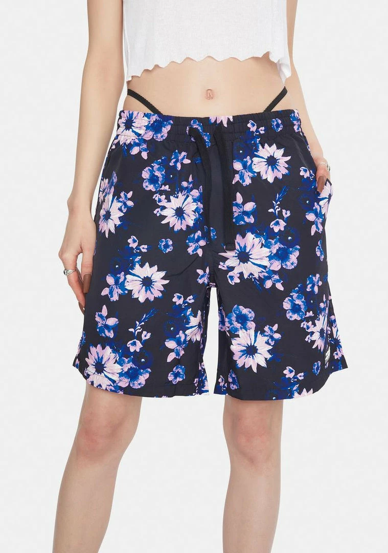 Promo ๐ HUF Bottoms Night Dazy Easy Shorts ๐ 3 HUF Bottoms Night Dazy Easy Shorts