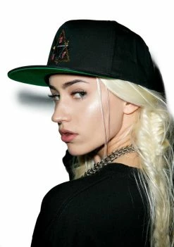 HUF Hats Swords Triple Triangle Snapback Hat