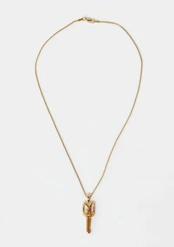 HUF Playboy Key Pendant Chain Necklace
