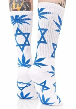 HUF Socks & Tights Hanukkah Crew Sock
