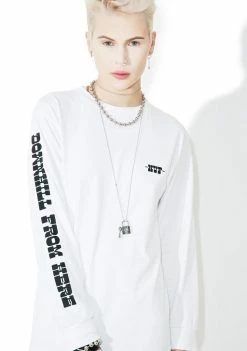 HUF Tops X Peanuts Spike Downhill Long Sleeve Tee