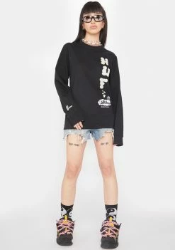 HUF Tops Skunky Long Sleeve Tee