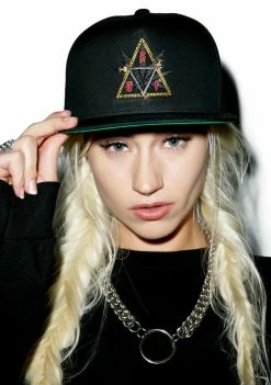 HUF Hats Swords Triple Triangle Snapback Hat
