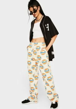 HUF Off White Easy Work Pants