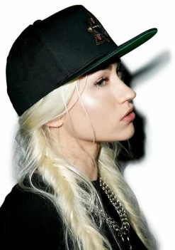 HUF Hats Swords Triple Triangle Snapback Hat