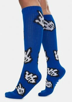 HUF Deep Fuck It Cursor Crew Socks Socks & Tights