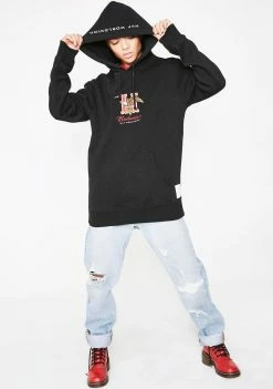 HUF X Budweiser Eagle Pullover Hoodie Tops