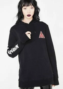 HUF Spitfire Triangle Pullover Hoodie Tops