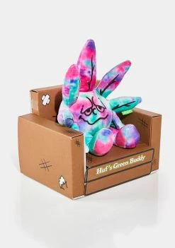 HUF Green Tie Dye Plush Fun & Games