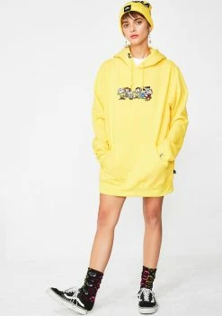 HUF Peanuts End Credits Pullover Hoodie Tops
