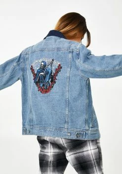 HUF Prayers Denim Jacket Outerwear