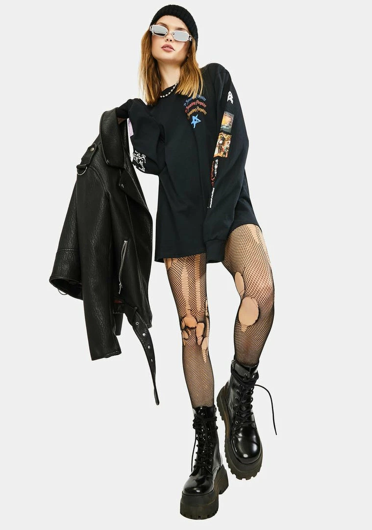 Wholesale 🥰 HUF Bullet Long Sleeve Graphic Tee Tops 🎁 5 HUF Bullet Long Sleeve Graphic Tee Tops