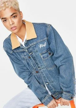 HUF Outerwear X Budweiser Denim Jacket