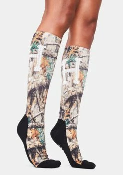 HUF Digital Real Tree Crew Socks Socks & Tights