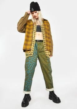 HUF Aberdeen Zip Flannel Shirt