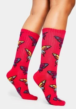 HUF Papillon Crew Socks