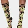 HUF Tan Animal Style Crew Socks