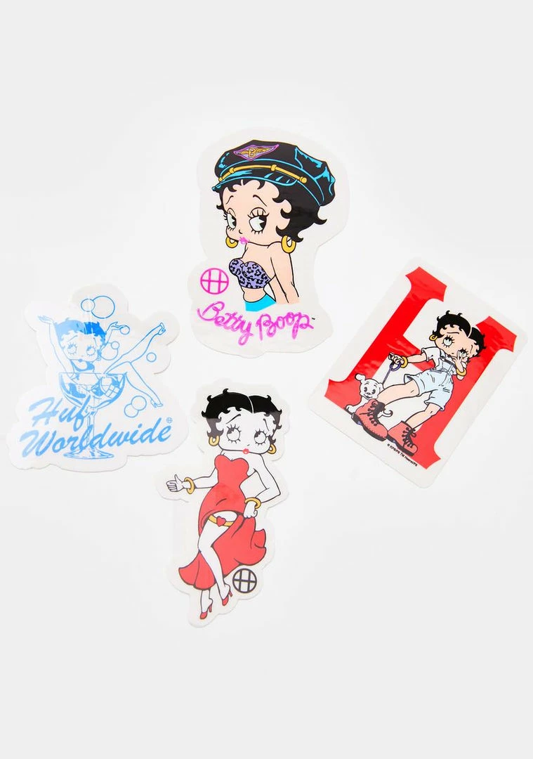 Budget π― HUF Home Stuff Betty Sticker Pack π₯° 3 HUF Home Stuff Betty Sticker Pack