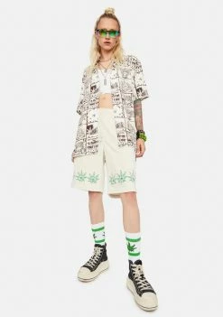 HUF Day In The Life Woven Top