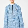 HUF Outerwear Peanuts Spikes Indigo Anorak