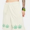 HUF Green Buddy Terry Cloth Shorts