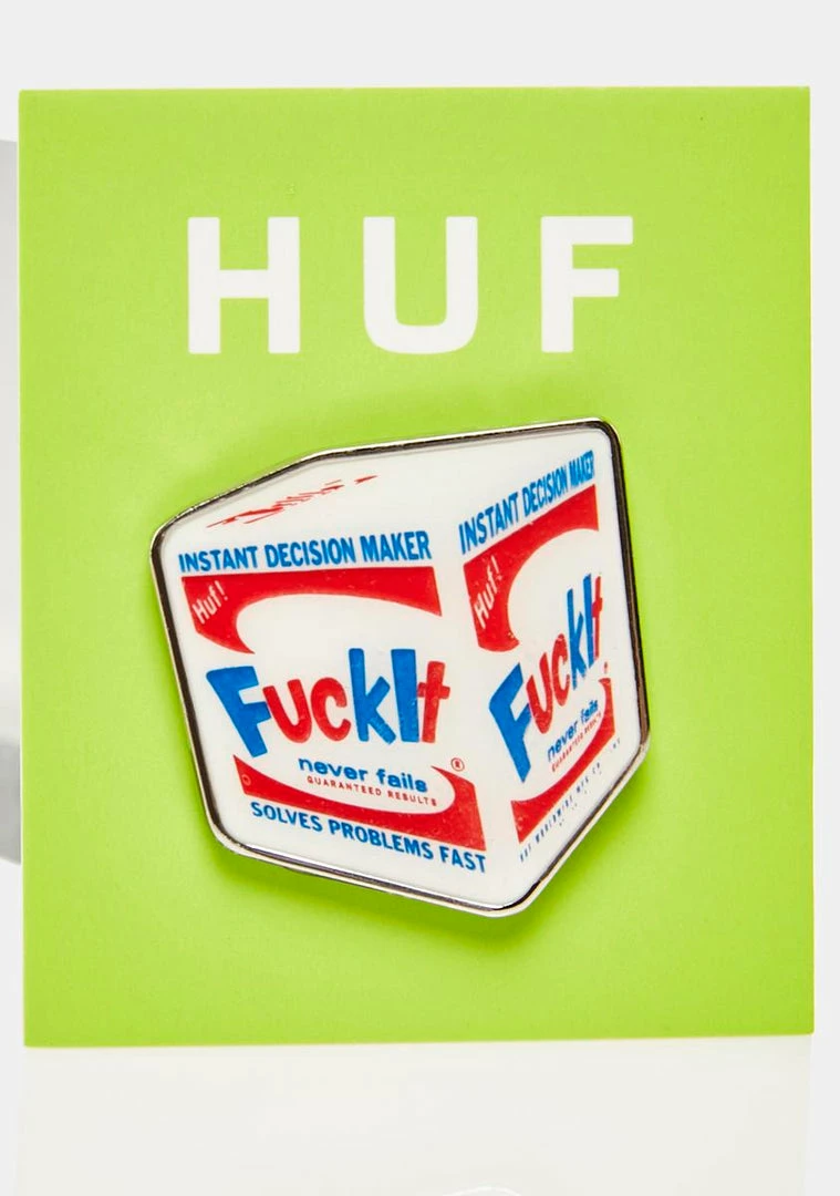 Wholesale ๐ HUF Illo Box Enamel Pin ๐ 2 HUF Illo Box Enamel Pin
