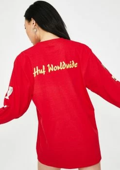 HUF X Pulp Fiction Props Long Sleeve Tee Tops