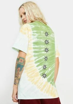 HUF Sureshot Tie Dye Graphic Tee Tops