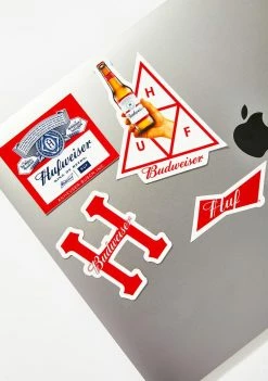 HUF X Budweiser Sticker Pack Home Stuff