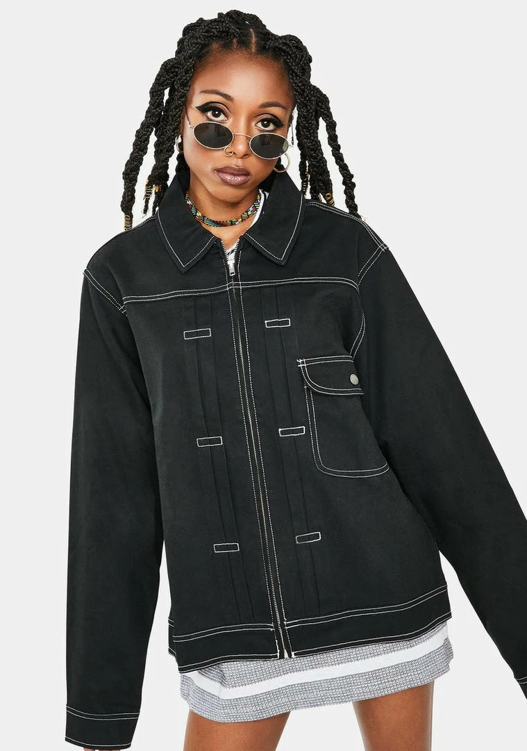 Hot Sale π₯° HUF Lincoln Trucker Jacket π 3 HUF Lincoln Trucker Jacket